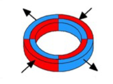 radial multipolar